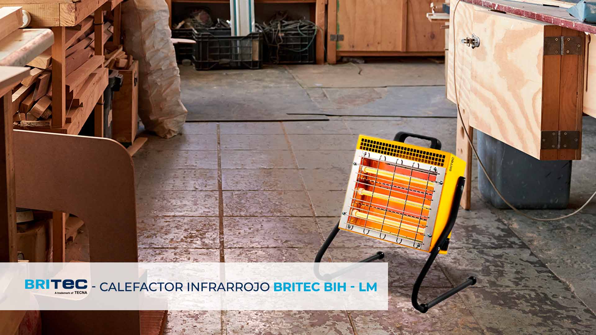 Calefactor infrarrojo
