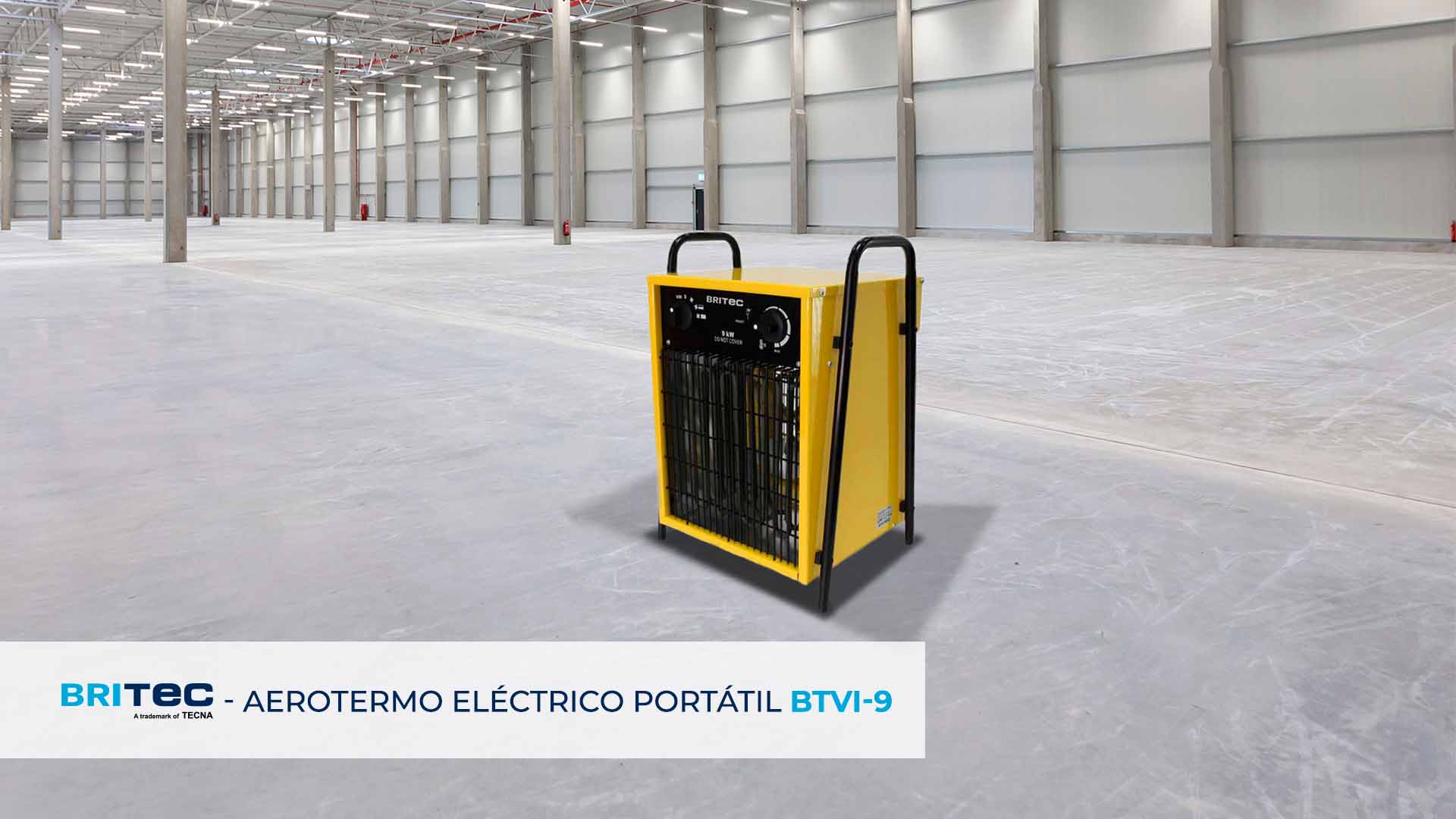 Aerotermo eléctrico portátil