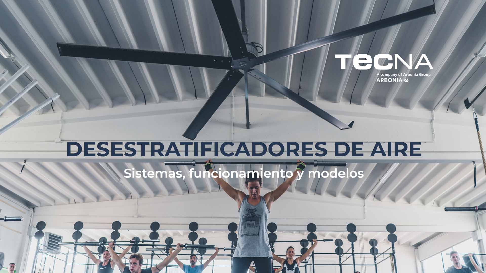 Desestratificadores de aire