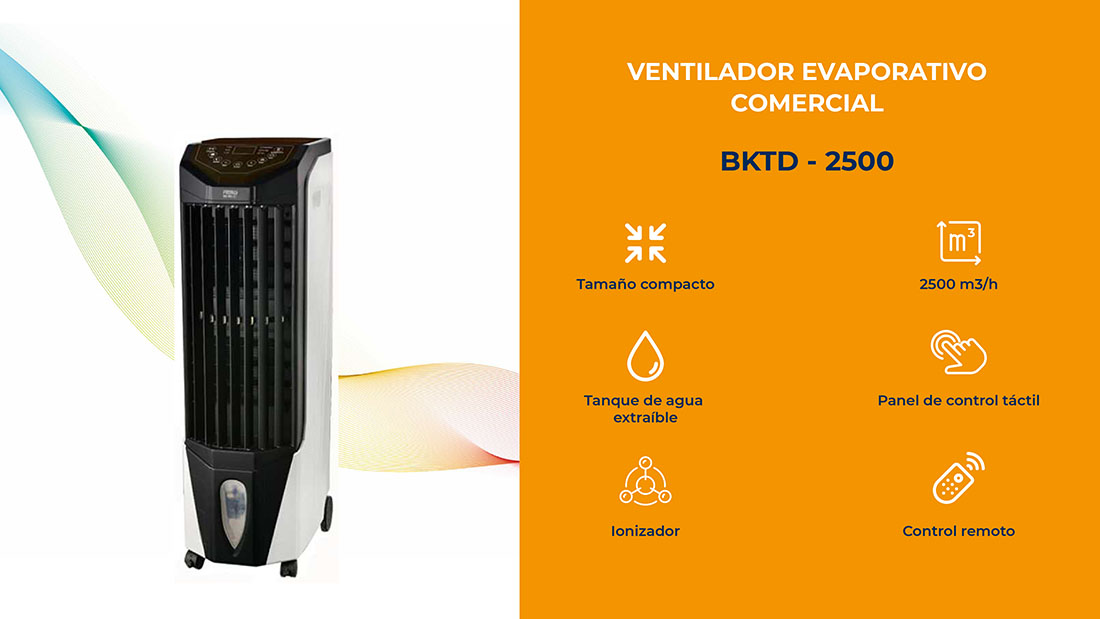 climatizador evaporativo comercial