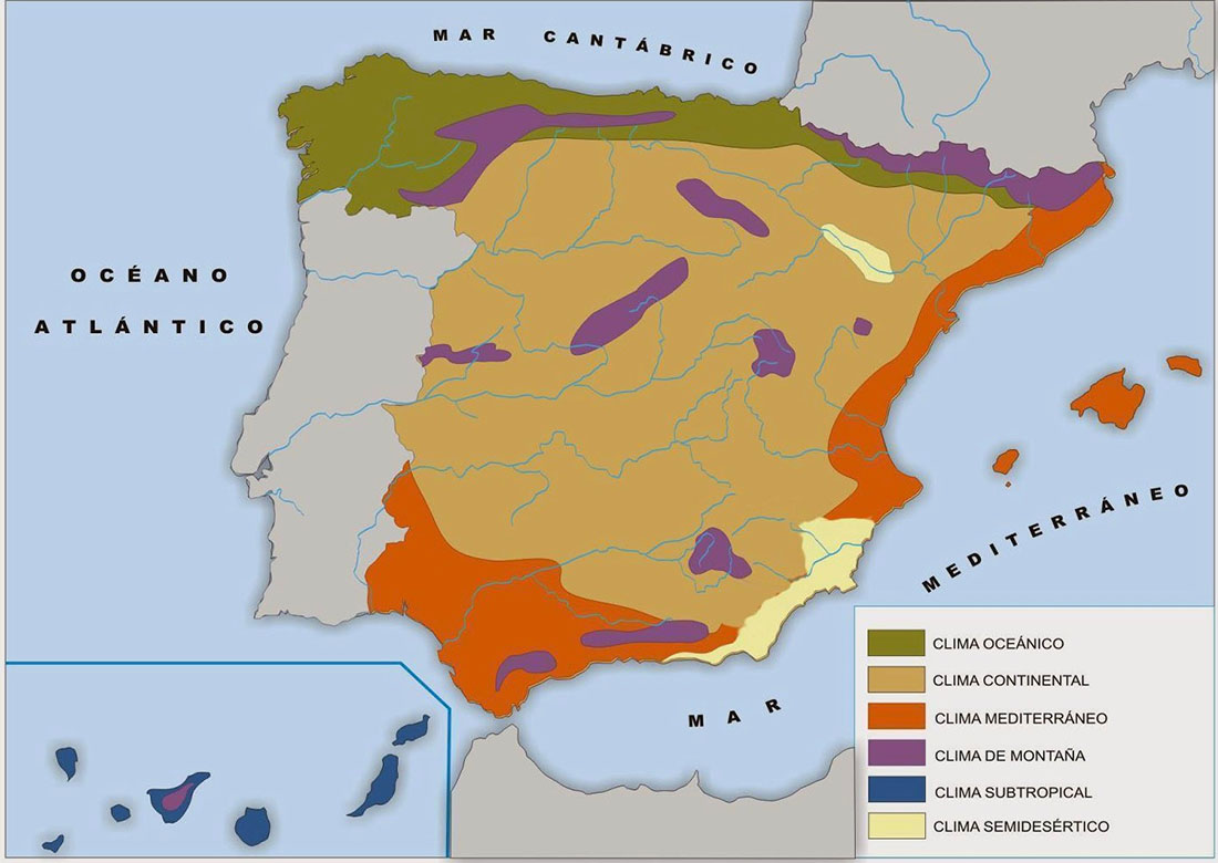 Mapa térmico España