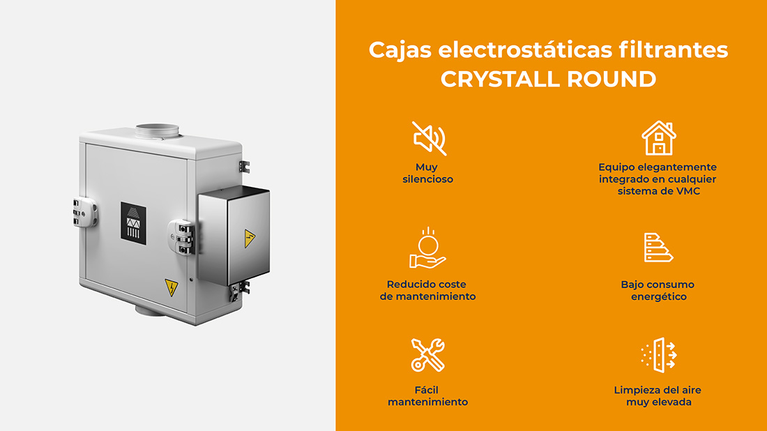 caja filtrante