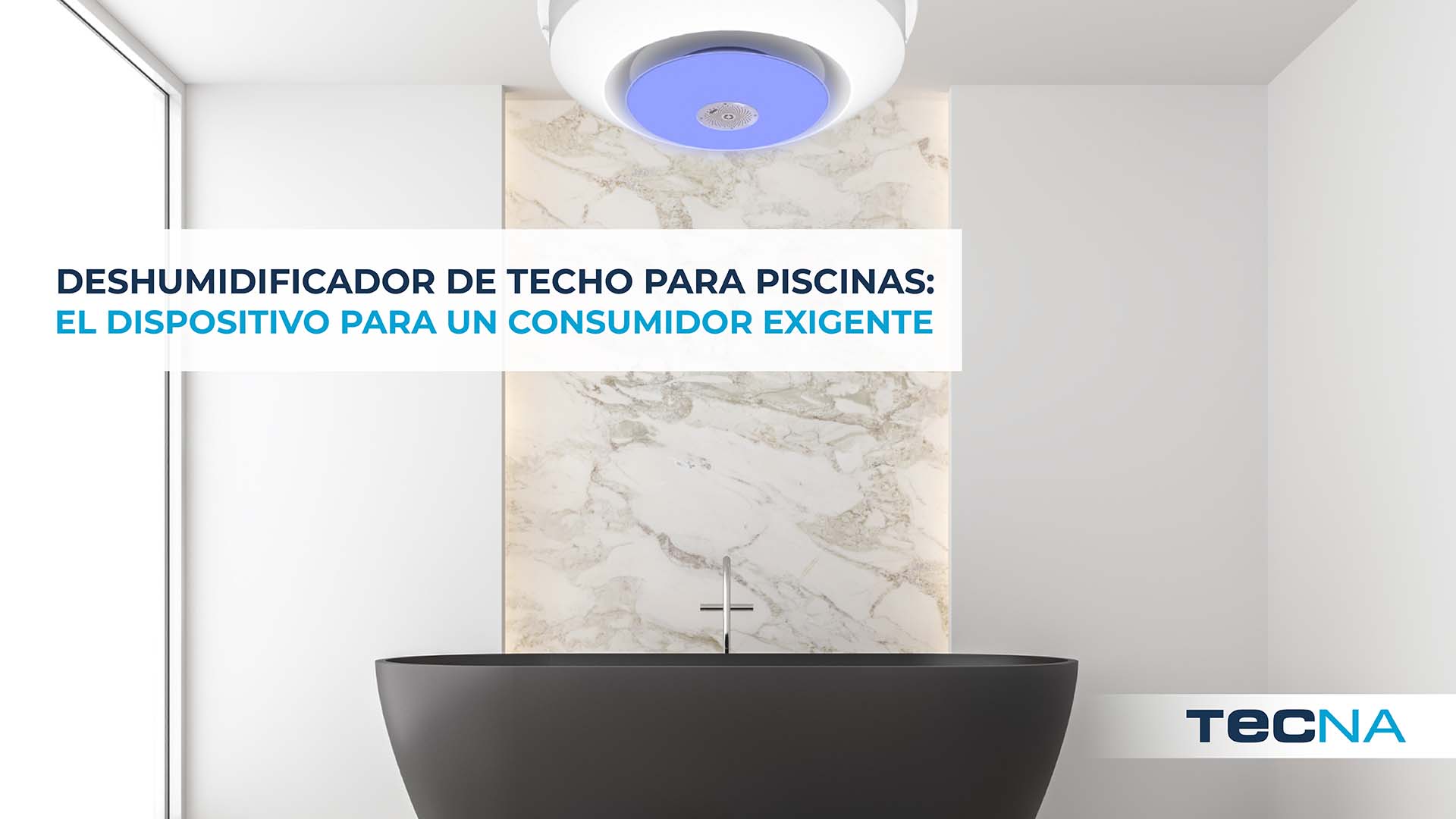 deshumidificador de techo para piscina