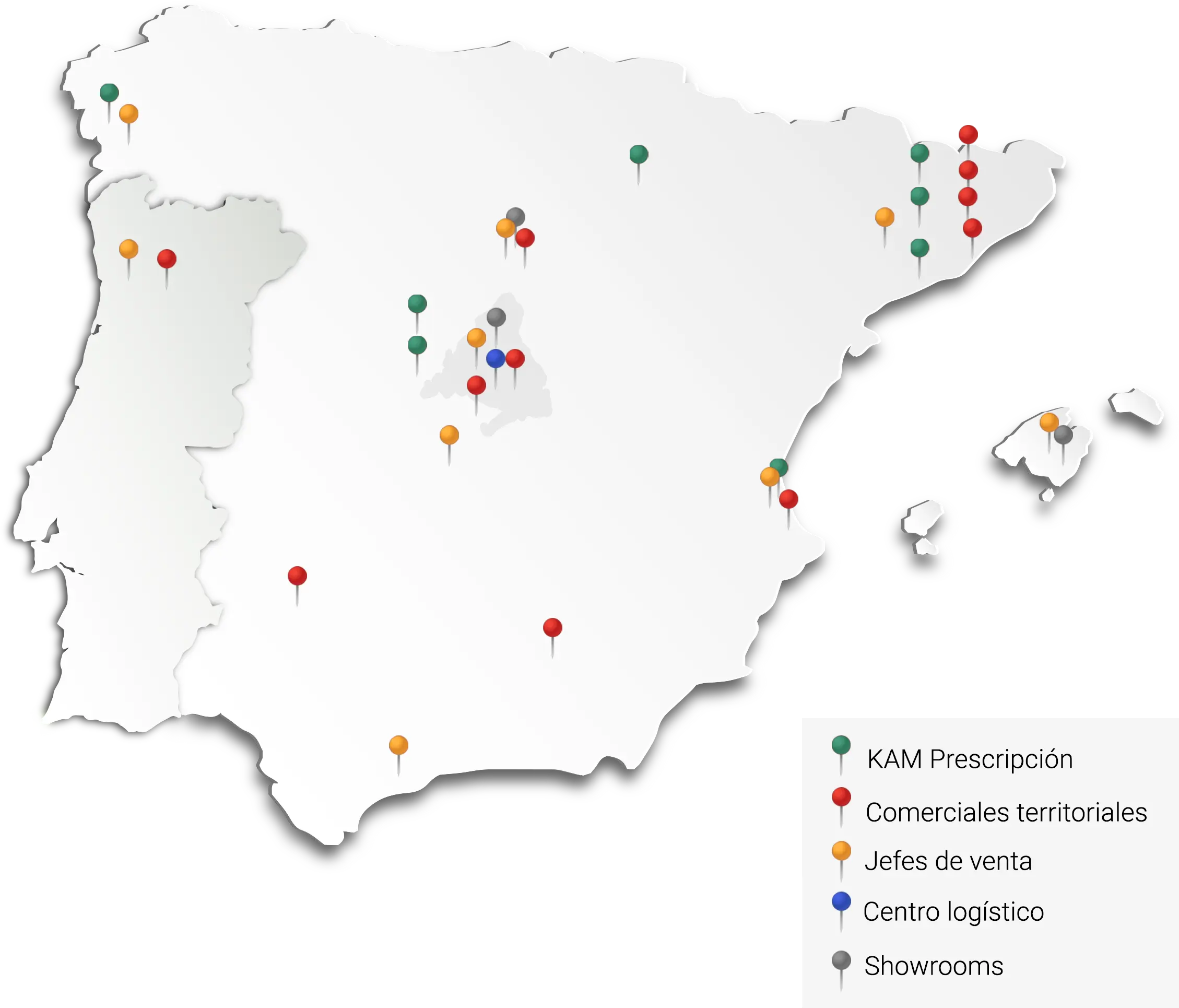 Mapa Delegaciones
