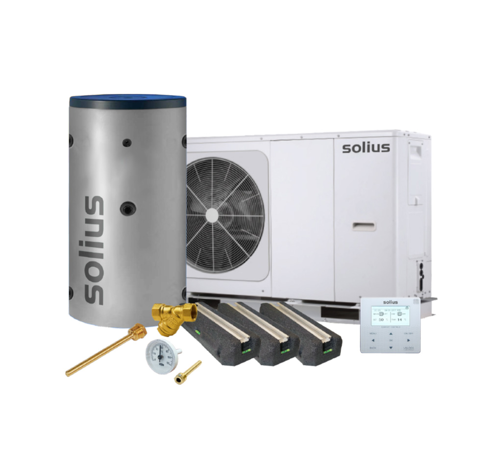 Kit SOLIUS AEROBOX INVERTER PLUS 16KW + SOLIUS INERCOOL 100 L-SOBOMAER04_01