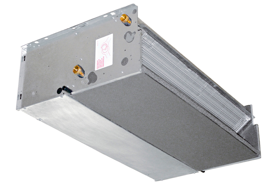 Fancoil sin envolvente, a 2 tubos, SABIANA CARISMA CRC IO-IV, hasta 50 Pascales.  Con posibilidad de isntalación tanto horizontal como vertical-TEFANCRC01_03