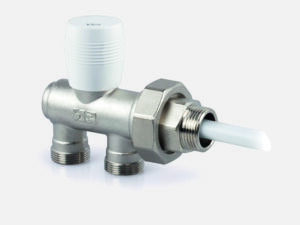 Válvula monotubo manual ZETA SR a 4 vías, simple regulación completa de sonda a 400 mm-0700-2A_bk_01