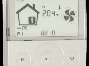 Control de pared con pantalla de cristal líquido TECNA SABIANA T-EP-4809022011_01