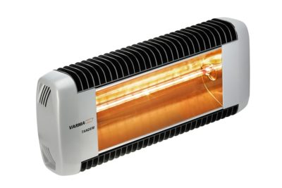Calefacción radiante eléctrica para exteriores TECNAVARMA TANDEM 550/15, color negro, 1.500 W-67V0000002