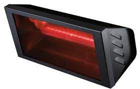 Calefacción radiante eléctrica por infrarrojos TECNA VARMA BLACK EH2000W2BK-67V0000010