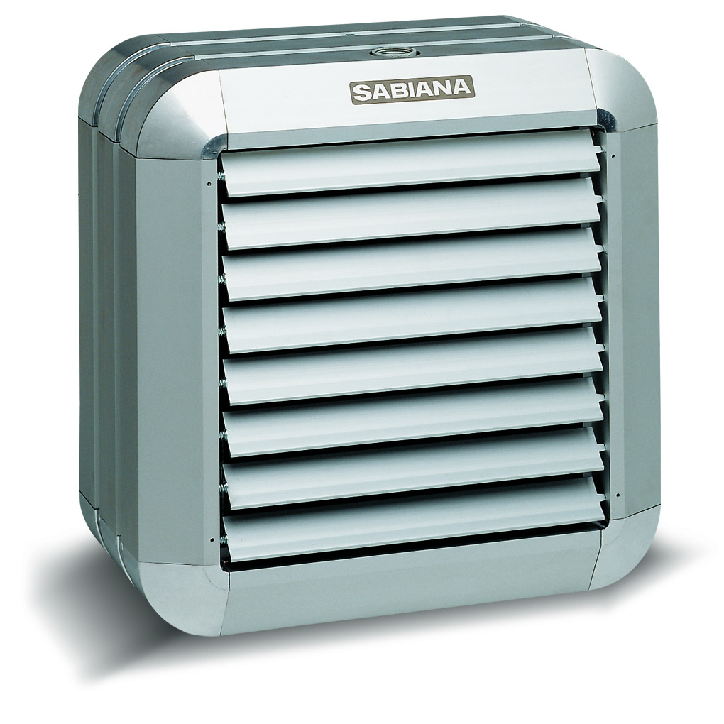 Aerotermos a agua, SABIANA HELIOS, con carcasa de alumio extruido, solo calor.-TECAIHEL01_01