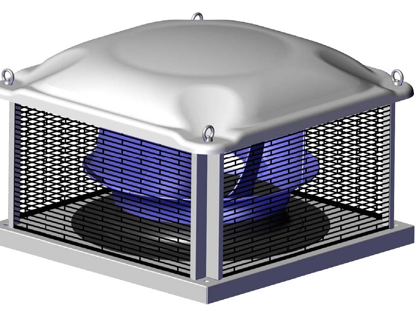 Extractores de tejado centrífugos TECNAVENT QTC-TECENQTC01_01