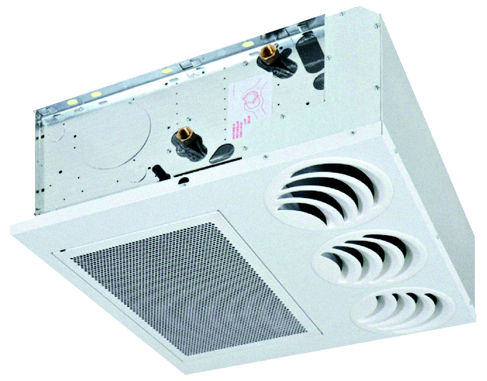 Fancoil tipo Cassette, a 2 tubos, con efecto coanda, SABIANA CARISMA COANDA CCN-TEFANCOA01_02