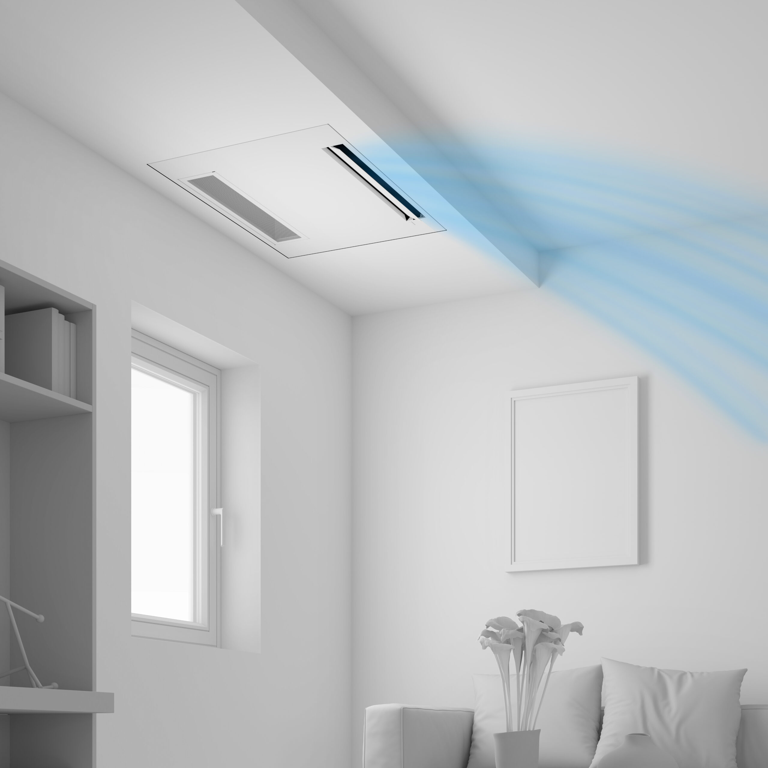 Fancoil tipo cassette a 2 tubos SABIANA CARISMA WHISPER CFF-ECM OW-TEFANECM02_02