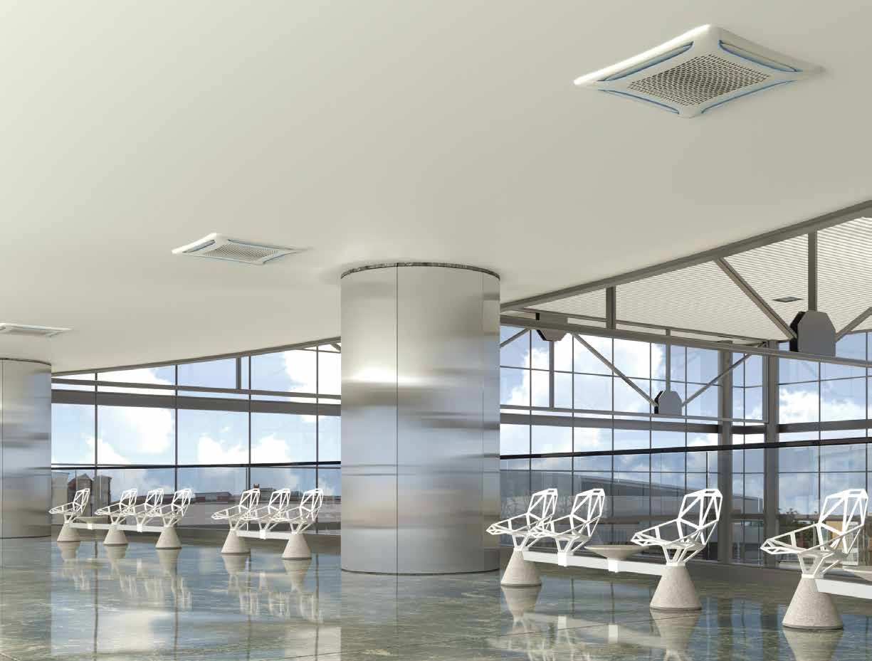 Fancoils tipo cassette, a 2 tubos con motor inverter, SABIANA SKYSTAR JUMBO ECM y ECM MB, de alta capacidad-TEFANSKY01_03