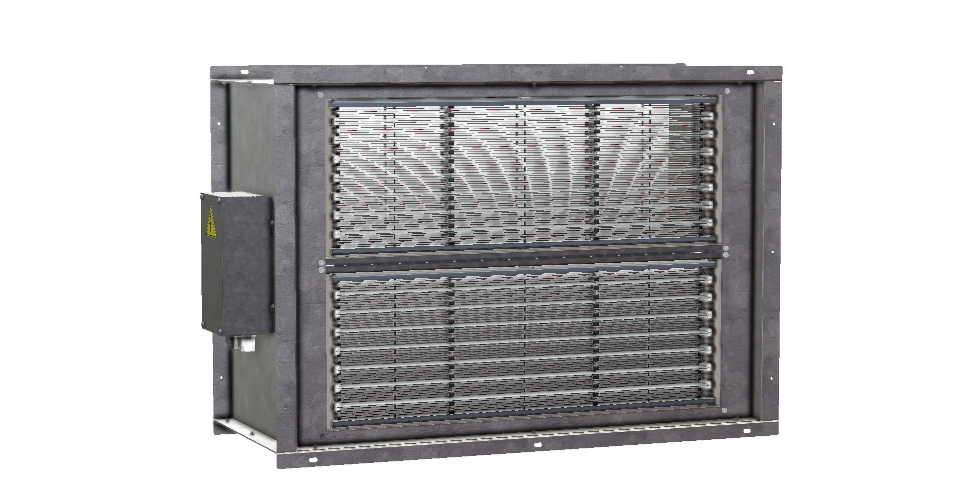 Filtro electrónico para conducto tecna SABIANA Crystall Duct System CDS.C1 QRS-TEFILCRY02_01