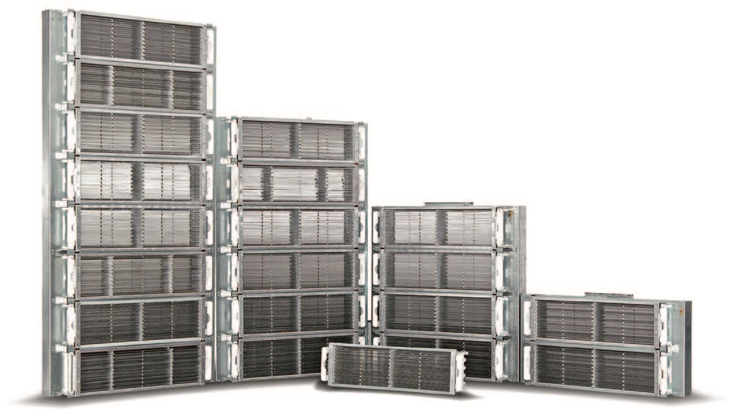 Filtración electrostática para unidades de tratamiento de aire SABIANA CRYSTALL VP, para UTA's-TEFILCRY07_01