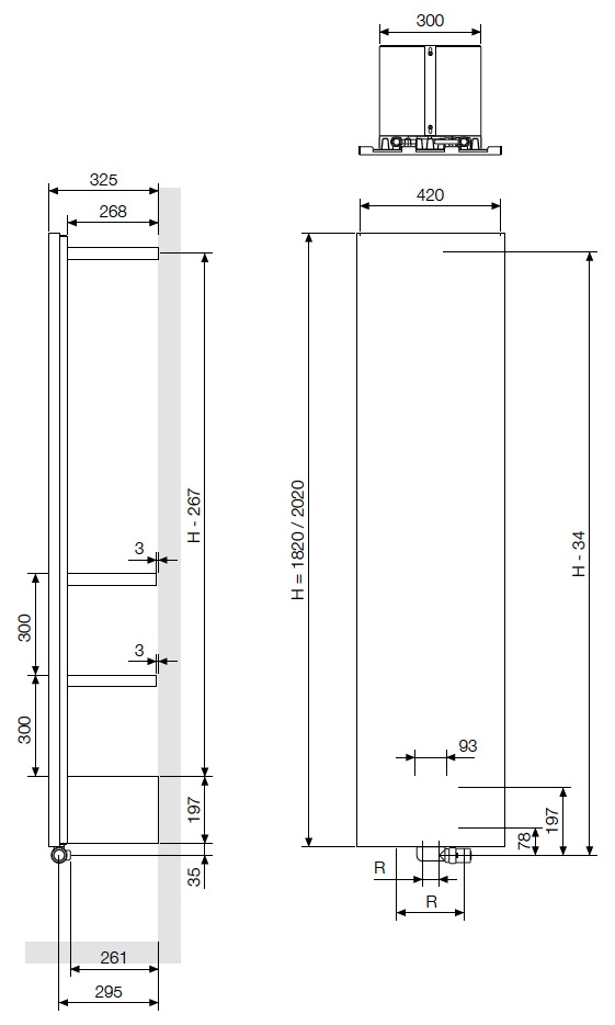Radiadores de baño, VASCO NIVA BATH N1L1-TERADVIB01_04