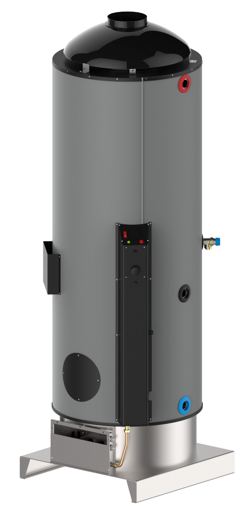 Termoacumuladores a gas de cámara estanca TECNATHERM SECURITY TX-TETERSEC04_01