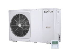 Bomba de calor para aerotermia SOLIUS AEROBOX INVERTER PLUS con refrigerante R32-SOBOMAER02_01