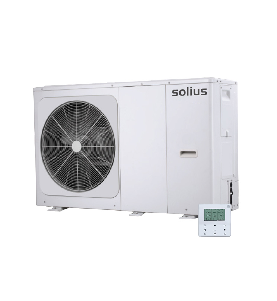 Bomba de calor para aerotermia SOLIUS AEROBOX INVERTER PLUS con refrigerante R32-SOBOMAER02_01