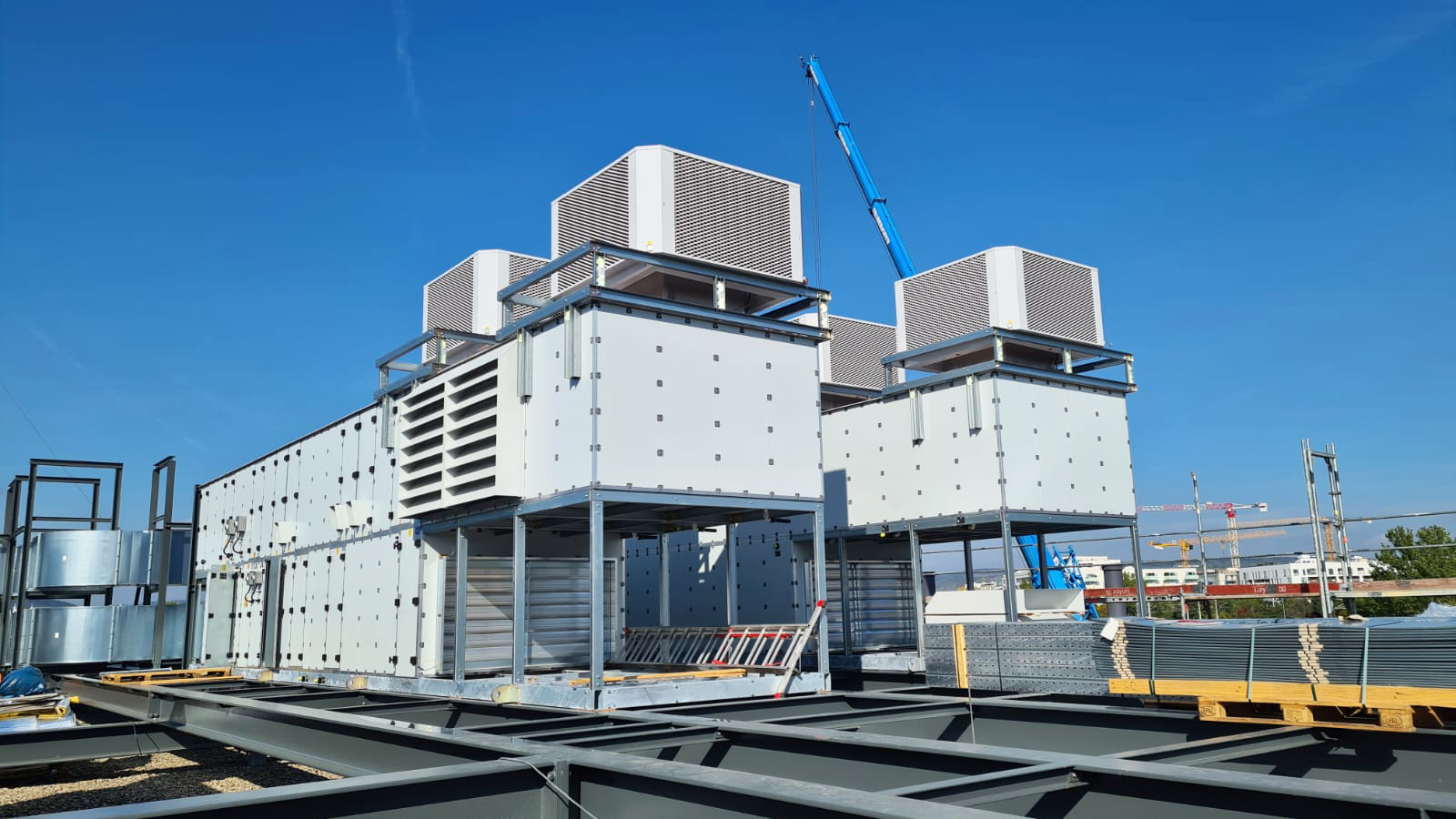 Climatizador Evaporativo profesional TECNA OXYCOM INTRCOOLL PLUS, enfriamiento directo / indirecto o de doble etapa-TEEVAOXY02_03