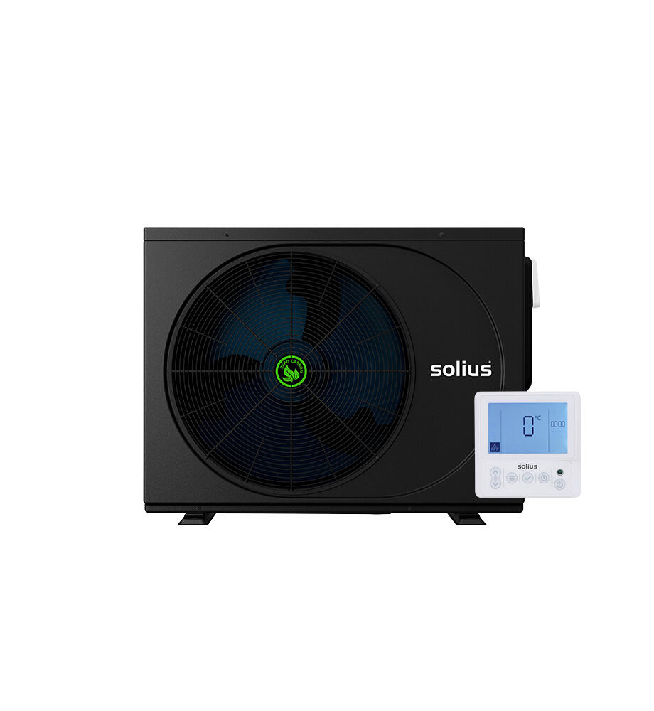 Bomba de calor para calefacción de piscinas SOLIUS POOLBOX INVERTER M-SOBOMPOO01_01