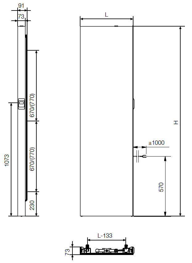 Radiadores eléctricos, VASCO E-PANEL VERTICAL ELÉCTRICO DRY-TERADEPA01_04