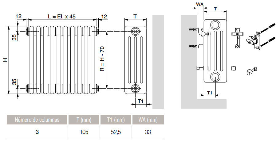 Radiadores multiline, Arbonia RRN30-TERADRRN30_04